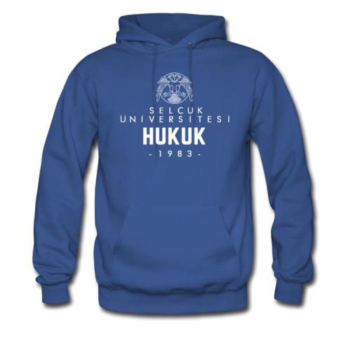 Selçuk Üniversitesi Hukuk Fakültesi Hoodie Model 1