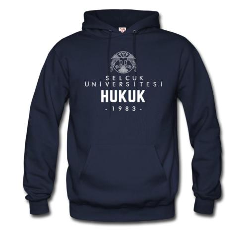 Selçuk Üniversitesi Hukuk Fakültesi Hoodie Model 1