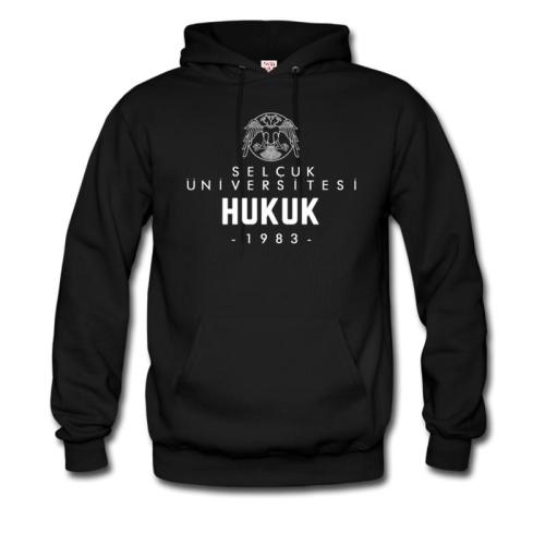 Selçuk Üniversitesi Hukuk Fakültesi Hoodie Model 1