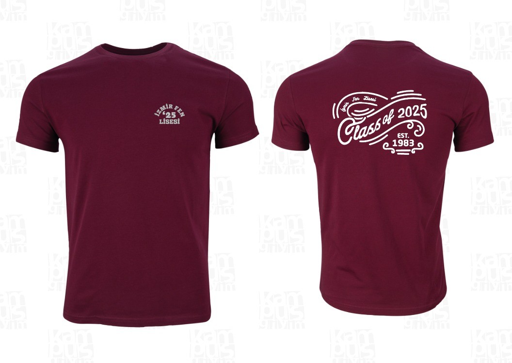 İzmir Fen Lisesi Hoodie & T-shirt Pack Class of 2025