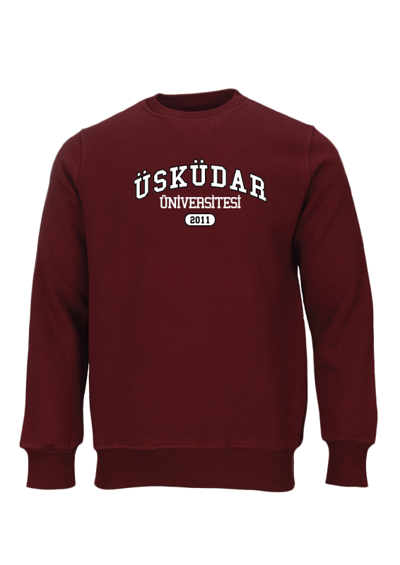 Üsküdar Üniversitesi Sweatshirt Model 1