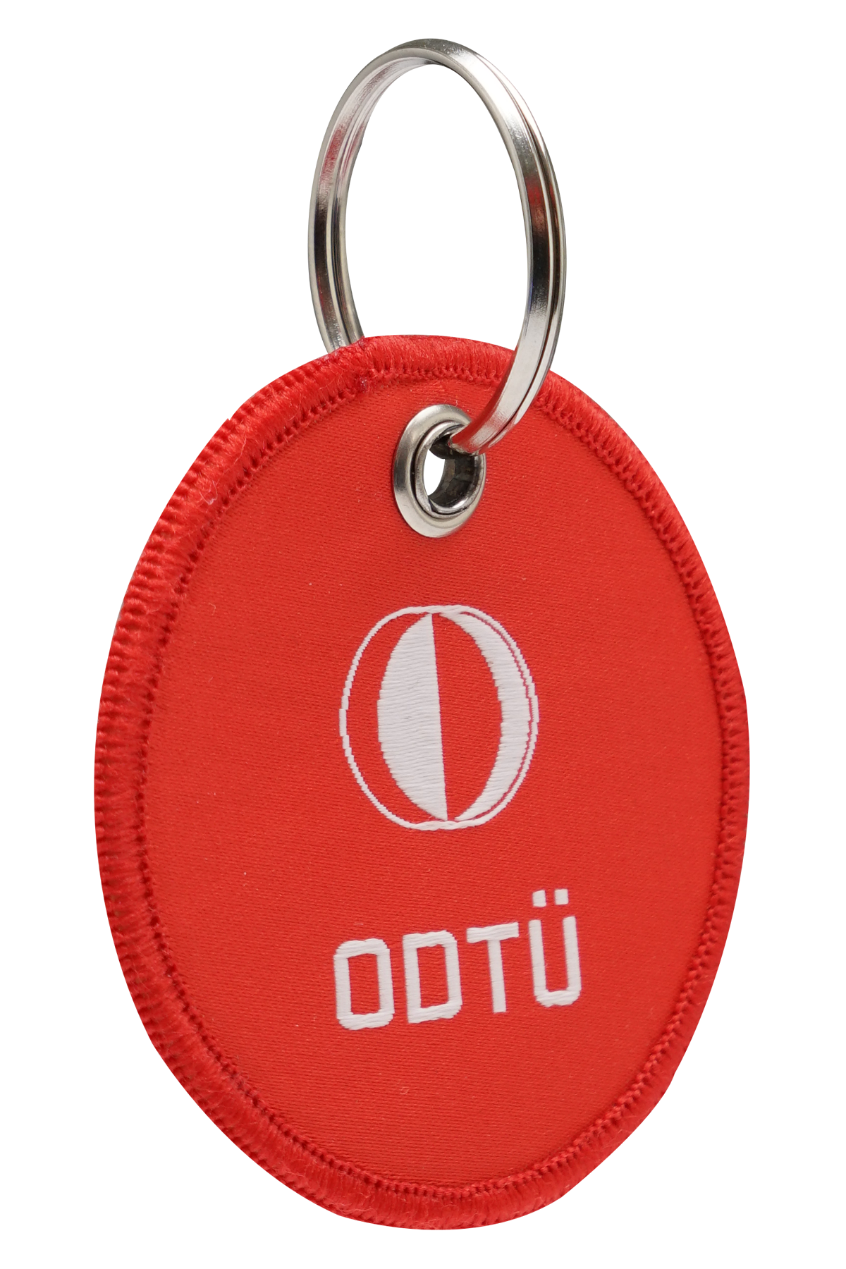 Yuvarlak Nakışlı Anahtarlık